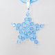 Star - Delphinus-Blue Organza - 2